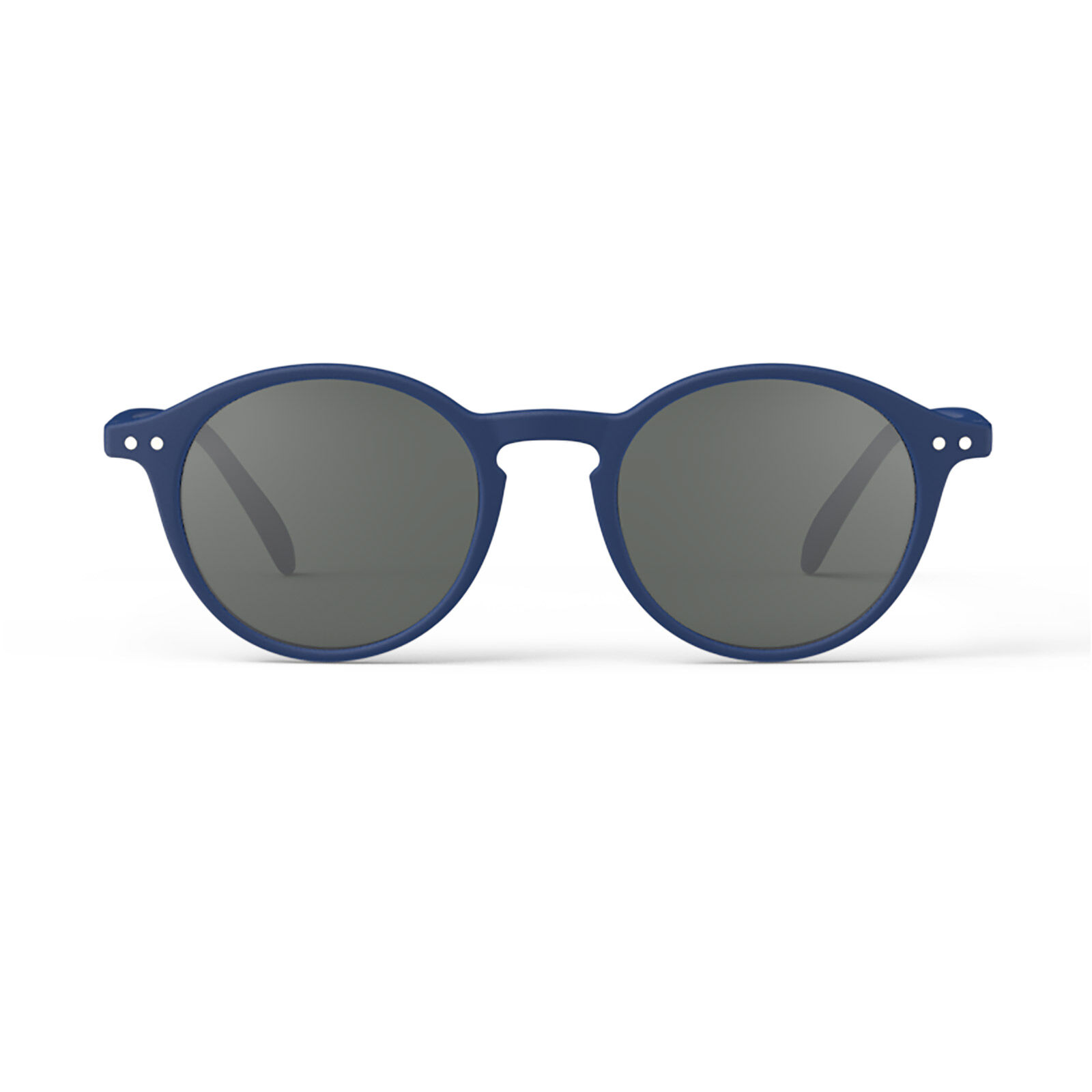 Blue round glasses store